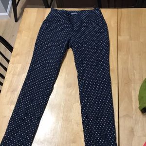 Polka dot pants